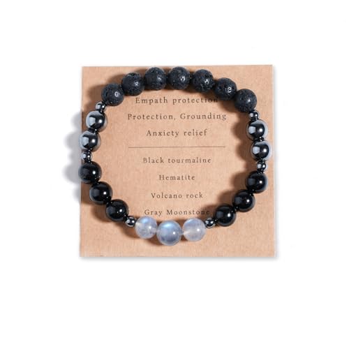 DLYFNVEV Empath Triple Protection Bracelet