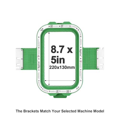 Aro magnético MaggieFrame de 240x120 mm para máquinas de bordar PooLin EOX EOM EOV 5