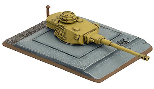 Flames of War Panzer IV Turret Bunker (GE684), Late War, Gepanzertes Kampffahrzeug, Kunststoff, Kid+, Militär-Interessierte (Altersunabhängig), Unisex, ca. 14 cm