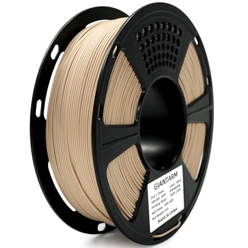 Image of GIANTARM PLA Filament,3D Printer Filament 1.75mm,Neatly Wound Bone White 3D Printing Filament for Most FDM 3D Printers,Dimensional Accuracy + /- 0.02mm,1kg Spool (2.2lbs)