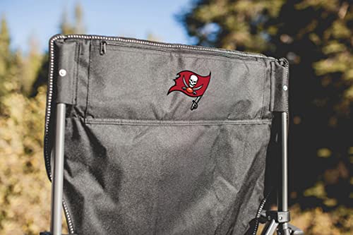 Image of Picnic TIME NFL Unisex-Adult NFL Outlander Folding Camping Chair with Cooler, Heavy Duty Beach Chair