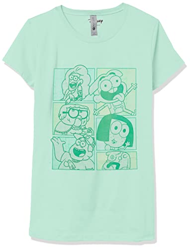 Disney Little Big City Greens Family Box Up Girls Short Sleeve Tee Shirt