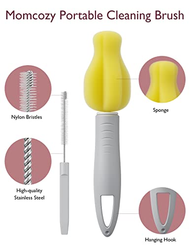 Image of Momcozy M5 Cleaning Brush & Accessories Kit, Replacement Parts for Momcozy Breast Pump, 1 Pack