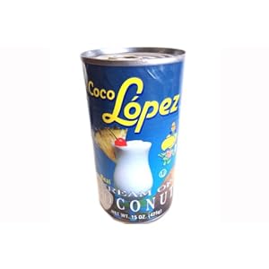 Coco Lopez Cream of Coconut Cocktail Mix Voor de perfecte Pina Colada.