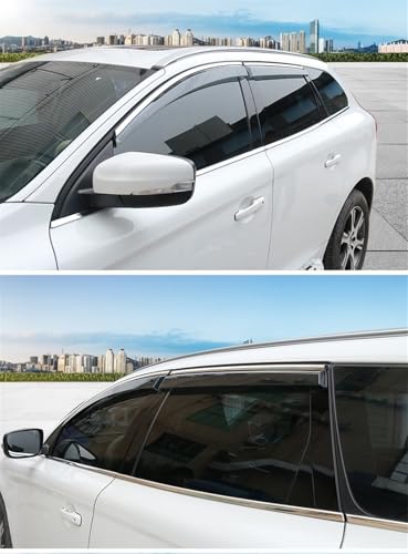Déflecteur de vent pour cabine Volvo S90 protection pluie fenêtre