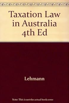 Paperback Taxation law in Australia Book