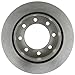 ACDelco Silver Rear Brake Rotor 18A934A | GM 19261782 Brake Rotors for Select Ford E-450 Econoline Super Duty, Ford Excursion, F-250 Super Duty Truck, and more