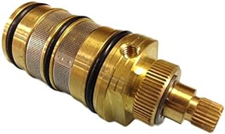 Copper Thermostatic Valve Spool Faucet Cartridge Bath Mixer Tap Shower Mixing Valve Adjust the Mixing Water Temperature