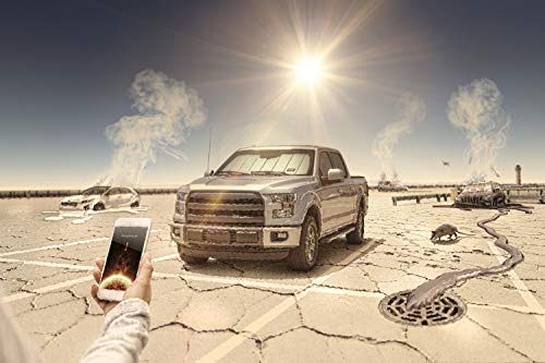 Husky Liners - Custom Fit Sunshade | 2009 - 2018 Dodge Ram 1500/2500/3500, 2019 Dodge Ram 1500 Classic | 97003 #TOP1