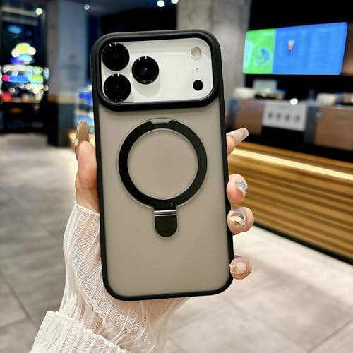 Coque iPhone 17 Pro silicone givré noir pour vos déplacements