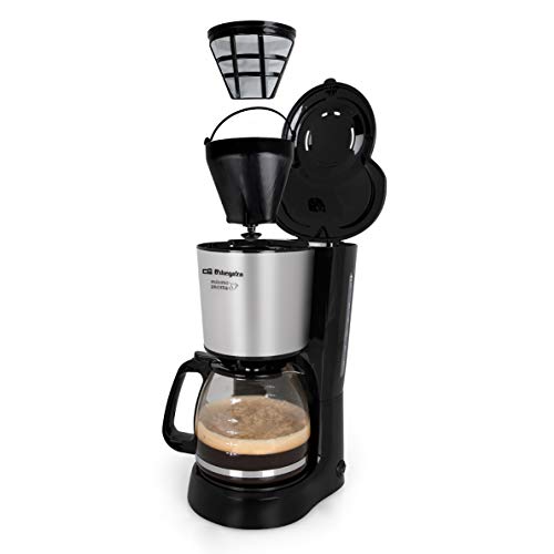Orbegozo CG 4032 - Cafetera goteo, capacidad para 15 tazas, jarra de cristal, protección antigoteo, 800 W de potencia, Color Negro - Imagen 6