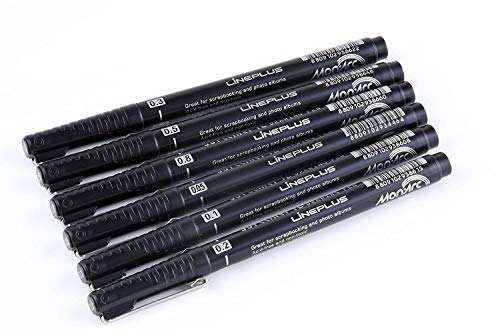 Lineplus Professional Fineliner Pens Set of 6 Lineplus Professional Fineliner Pens Set of 6