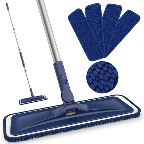 Microfiber Mops for Floor Cleaning - BPAWA Flat Floor Mop