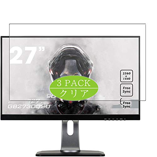 Vaxson 3 Stück Schutzfolie kompatibel mit Iiyama GB2730 / GB2730QSU-B1 27' Display Monitor Display folie folien Displayschutzfolie ( nicht Panzer Schutz Glas folie SchutzGlas nicht PanzerGlas ) Update
