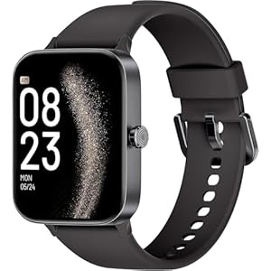 KIUVKAS Smart Watch for Men Women Answer/Make Call, 1.95″ Full Touch Screen Fitness Watch with Blood Pressure and Sleep Monitor, Fitness Tracker with 140+ Sports Step Counter for Android iOS