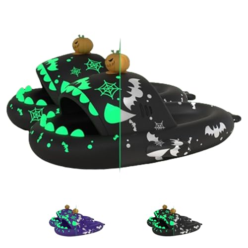 Sharklas Originales Shark Slides, Anti-Slip Christmas Halloween Shark Cloud Slippers, Shark Sandals For Women Men