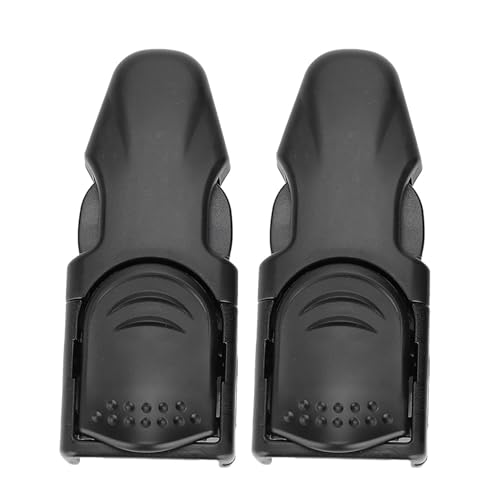 Generic Keep Buceo Aletas de Natación Universales Hebillas de Repuesto Ajustables Duraderas para Snorkel Buceo Negro PC 1 par (Estilo B)