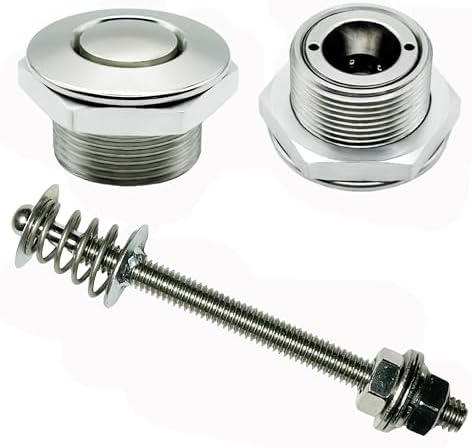 Polished Stainless Steel 1.00"" & 4"" Stud