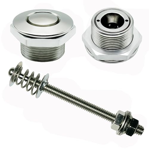 Polished Stainless Steel 1.00"" &amp; 4"" Stud