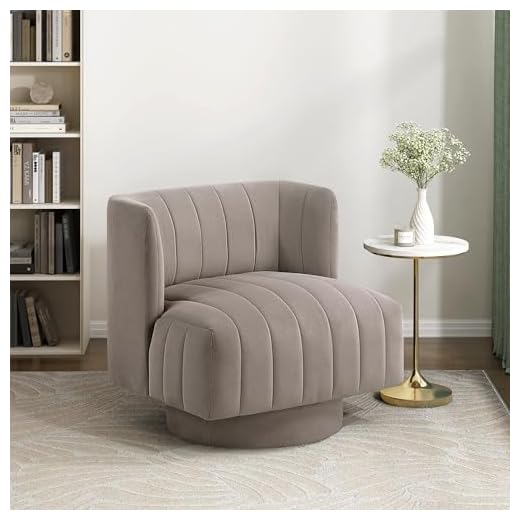 Contemporary Swivel Chair for Living Rooms
