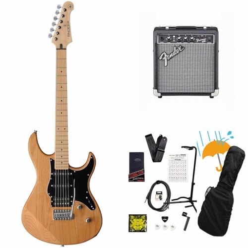 YAMAHA/PACIFICA 112VMX YNS (イエローナチュラルサテン) ブラックピックガード 10Wアンプ付属エレキギター初心者セットR