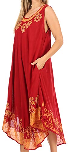 Image of Sakkas Sundari Caftan Tank Dress /Cover Up