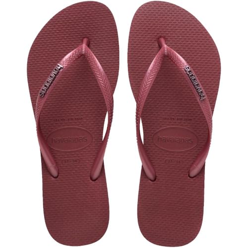 Tongs Havaianas Slim métalliques chaussure été en caoutchouc souple