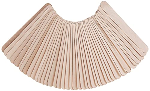 MedBlades Box of 500 Non-Sterile 6 inch Disposable Tongue Depressors Medical Hobby Craft Dental