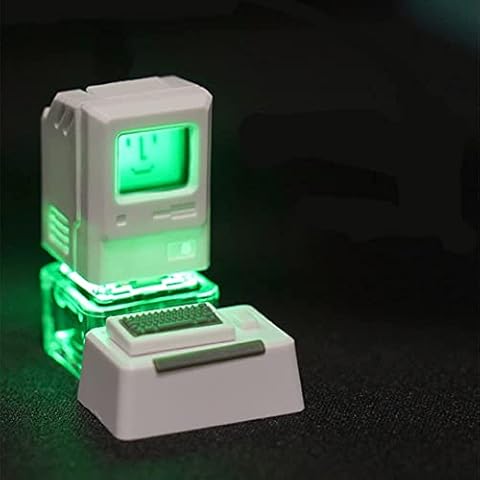Custom keycaps for Esc Key and Tab Key, Mag.ne.tic and Light-Transmission Design, fits Most Keyboards Especially 60% Mechanical Gaming Keyboard Cover