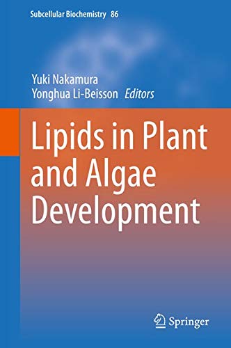 Buy Lipids in Plant and Algae Development — BookShops.in