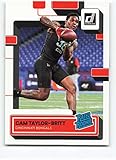 2022 Donruss #378 Cam Taylor-Britt Rated Rookie RC Cincinnati Bengals NFL Football Trading Card