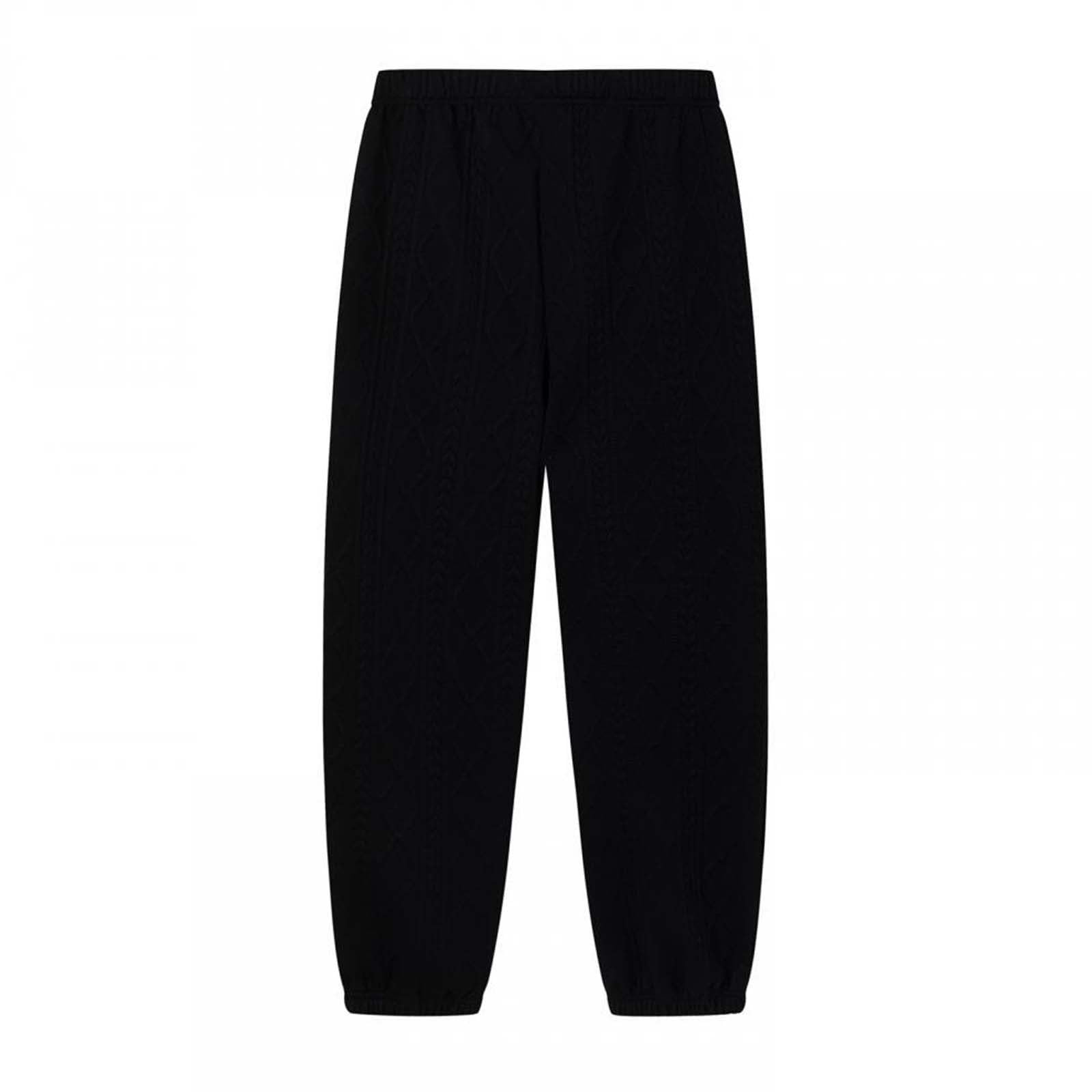 Conjunto de chándal para mujer, sudadera y pantalones deportivos de punto trenzado con cuello redondo y pantalones deportivos, ropa de descanso, ropa de gimnasio, entrenamiento, conjunto de 2 piezas