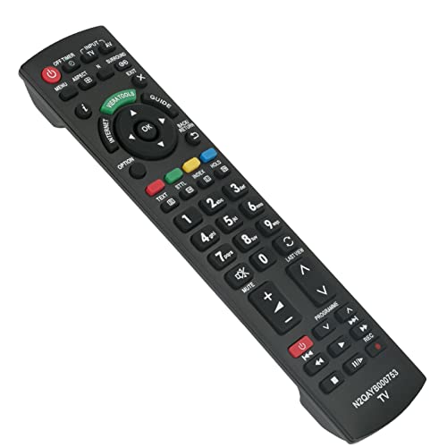 ALLIMITY N2QAYB000673 N2QAYB000753 Remote Control Replace fit for Panasonic Viera Internet TV TX-L32D25E TX-L32D28EP TX-L32E30E TX-L37EW30S TX-P42G30J TX-P42G30Y TX-P46GW30J TX-P50G30B TX-L32E5Y - Image 3