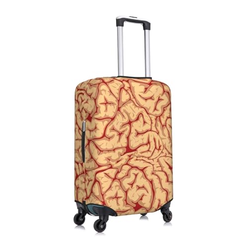Zombie Brain Travel Luggage Cover Suitcase Protector Bag,Double-Sided Printed Fits 18-32 Inch Luggage,Suitcase Sleeve For Kid And Adult,Large3