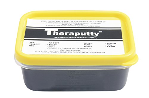 Theraputty CANDO for Exercise X - FIRM, BLACK – 50 GMS