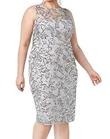 Algopix Similar Product 3 - Adrianna Papell Womens Halter Illusion