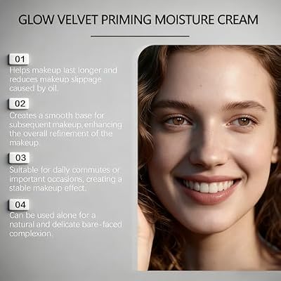 Pre-makeup moisturizer,Skin Tone Adjusting CC Cream,Daily Face Moisturizer ,Gentle base makeup that suits the skin, providing a smooth, clear(1PCS)