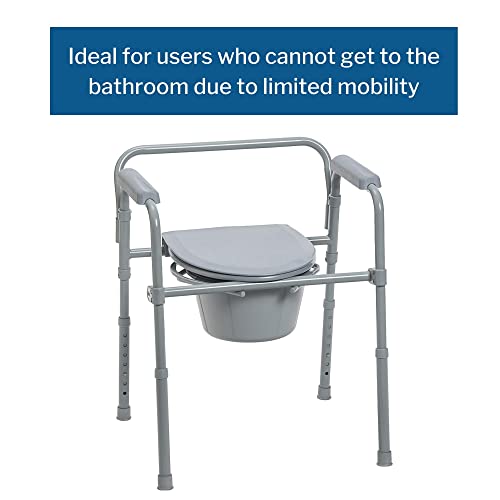 Mckesson 146-11148-1 Folding Commode Chair thumb #5