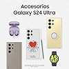 Samsung-Galaxy-S24-Ultra-y-Cargador-45W-Telefono-Movil-con-IA-Smartphone-Android-12-GB-RAM-256-GB-Almacenamiento-Camara-200MP-S-Pen-Bateria-Larga-Duracion-Amarillo-Titanium-Version-Espanola