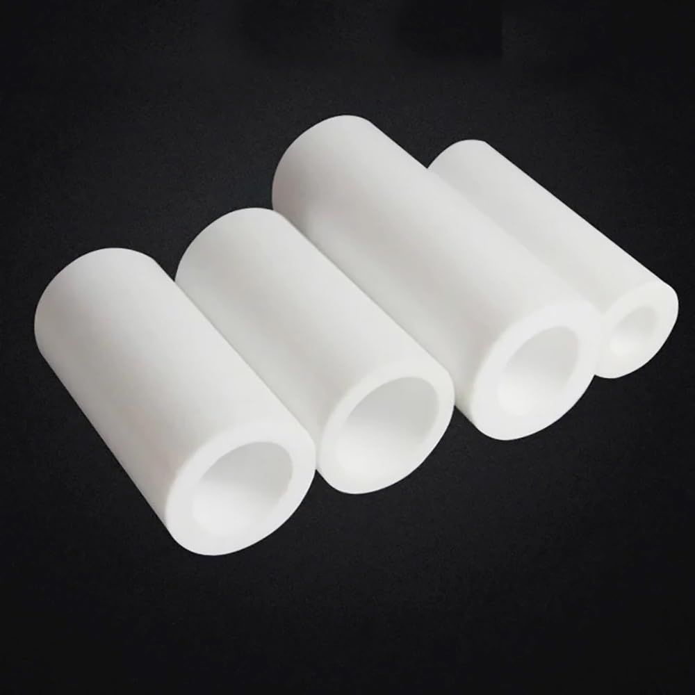 Tubo de PTFE blanco de 500 mm de longitud, diámetro interior 6 20 mm OD 20 25 mm, tubo de polietileno resistente a los productos químicos para uso industrial, 1 unidad (6 mm x 20 mm), duradero y