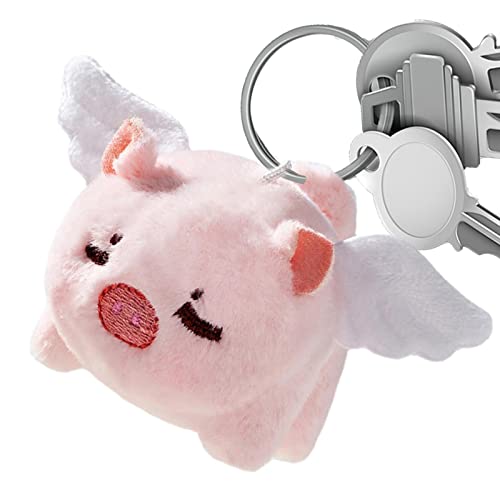 Ziurmut Cerdo de peluche, cerdo giratorio de peluche Wag Tail Cerdo Relleno Peluche Un Reloj Gira Peluche Pequeña Muñeca Cerdo Linda Cómodos Juguetes Relajantes para Mujeres Hombres y Niños