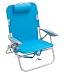Rio Beach Big Boy Folding 13 Inch High Seat Backpack Beach or Camping Chair