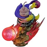 REOZIGN Dragon Ball Goku Figures Light, Vegeta Frieza Buu Figura Estatua 24 cm / 9,4 pulgadas Dragon Ball Toys DBZ Figuras de colección de juguete para Dragon Ball (Buu),AURE0603-FR-Buu