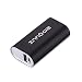 Innogie eLite Series 3200mAh Aluminum Portable External Battery Pack with 1.0A Output - Black