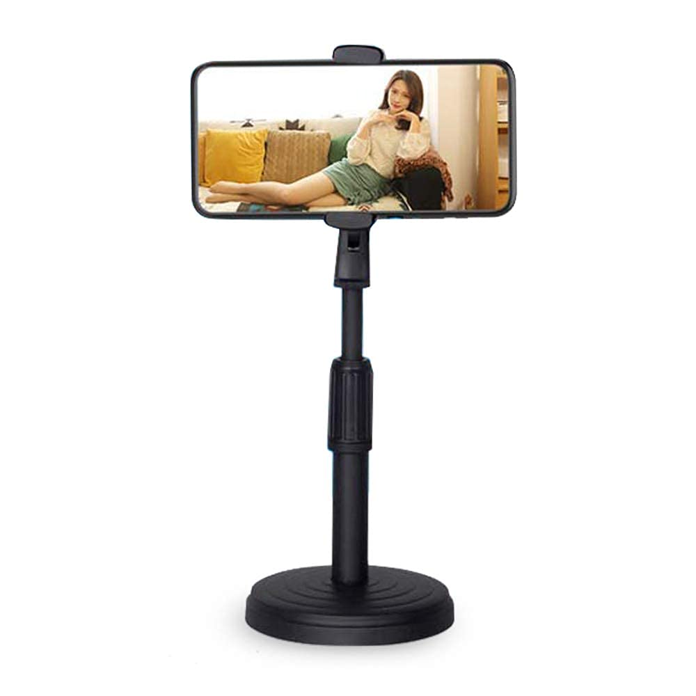 SPYKART Flexible Universal Mobile Stand for Table with Adjustable Height | 360 Degree Rotation Mobile Holder for Table & Bed Compatible with All Smartphones (Black) (B09QJYYY2S) Amazon Price History, Amazon Price Tracker