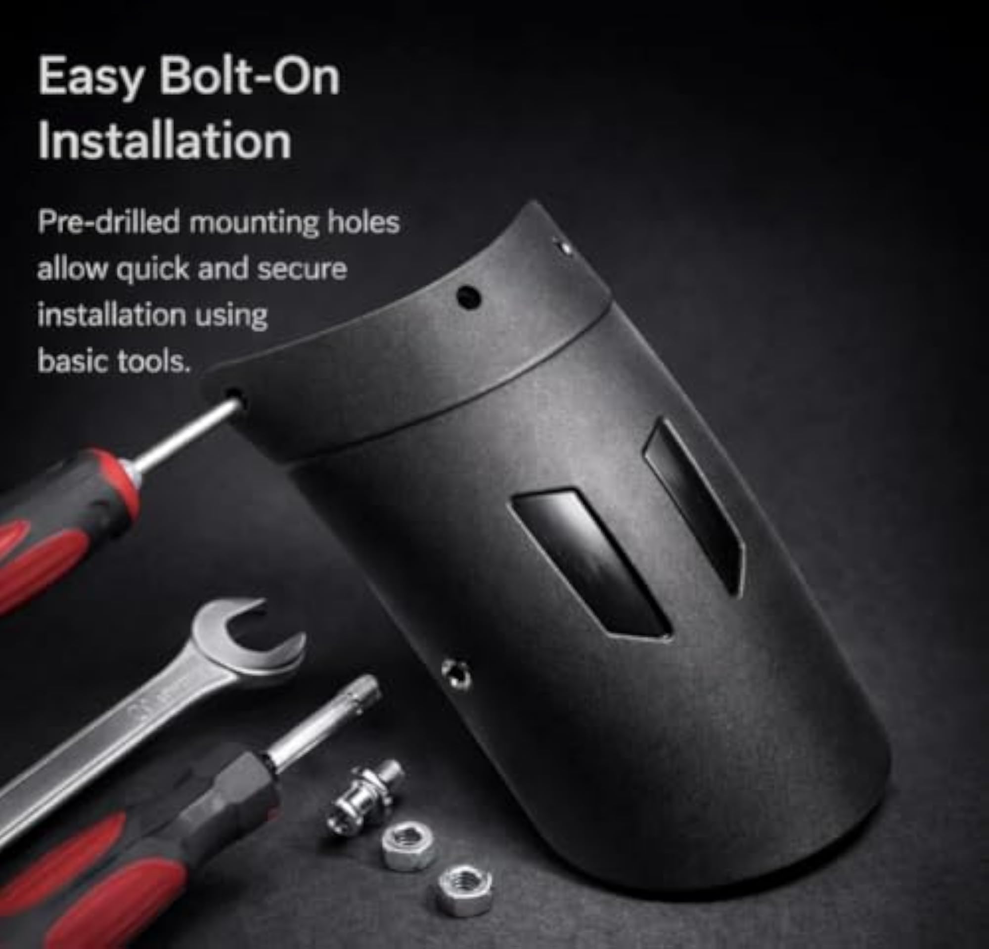Universal Front Fender Extender Mudguard