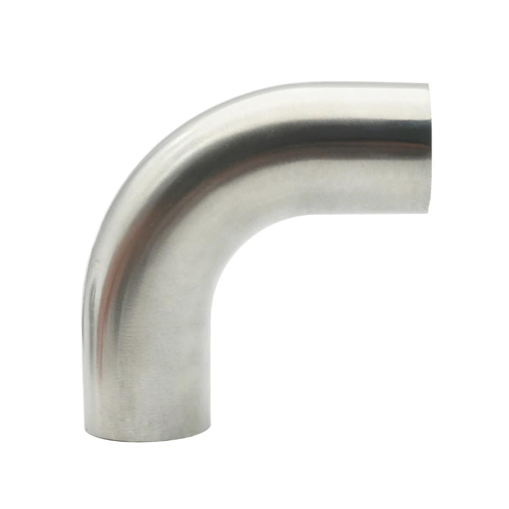 Coude à souder 57mm inox SUS304 raccord de tuyau soudé sans soudure coude rallongé 90 degrés