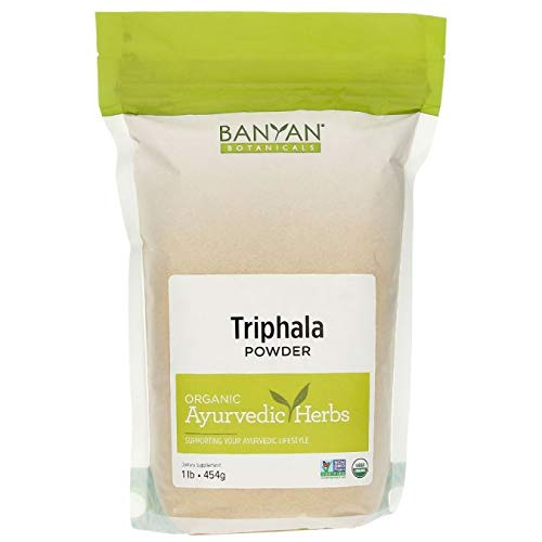 Banyan Botanicals Triphala Powder - USDA Organic, 1 Pound - Balancing Formula for Detoxification & Rejuvenation*