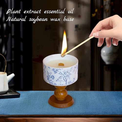 Ceramics-Scented-Candles-Ceramic-Wooden-Candles-Home-Decor-CandlesChinoiserie-Ceramics-Candles5-OzCamellia-Flavor30-Hours-House-Warming-Gift-New-Home-Blue-Bule-White Ceramics Scented Candles Ceramic Wooden Candles Home Decor CandlesChinoiserie Ceramics Candles5 OzCamellia Flavor30 Hours House Warming Gift New Home Blue Bule White