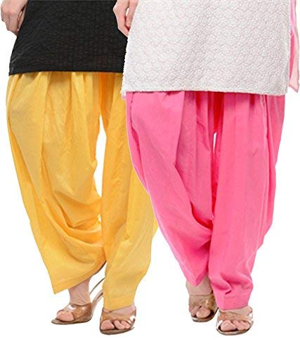 Image of Pistaa's Women's Regular Fit High Rise Premium Cotton Readymade Regular Salwar